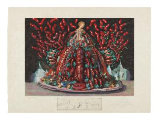 Salvador Dalí - Les Diners De Gala (Michler/Löpsinger 1333-1334; Field 77-5)