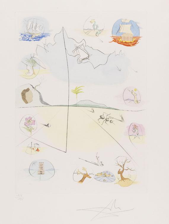 Salvador Dalí - Les douze tribus d\'Israel