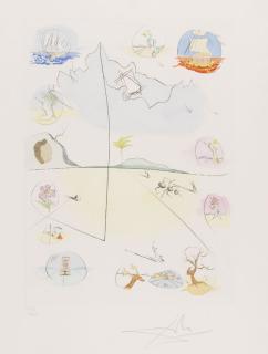 Salvador Dalí - Les douze tribus d\'Israel