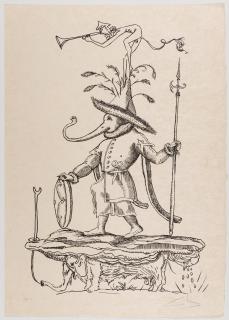 Salvador Dalí - Les songes Drolatiques de Pantagruel, 1973