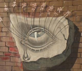 Salvador Dali - L\'oeil fleuri, décor pour le ballet \