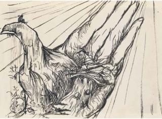 Salvador Dalí - Mano, Paisaje y Otros Croquis Afines