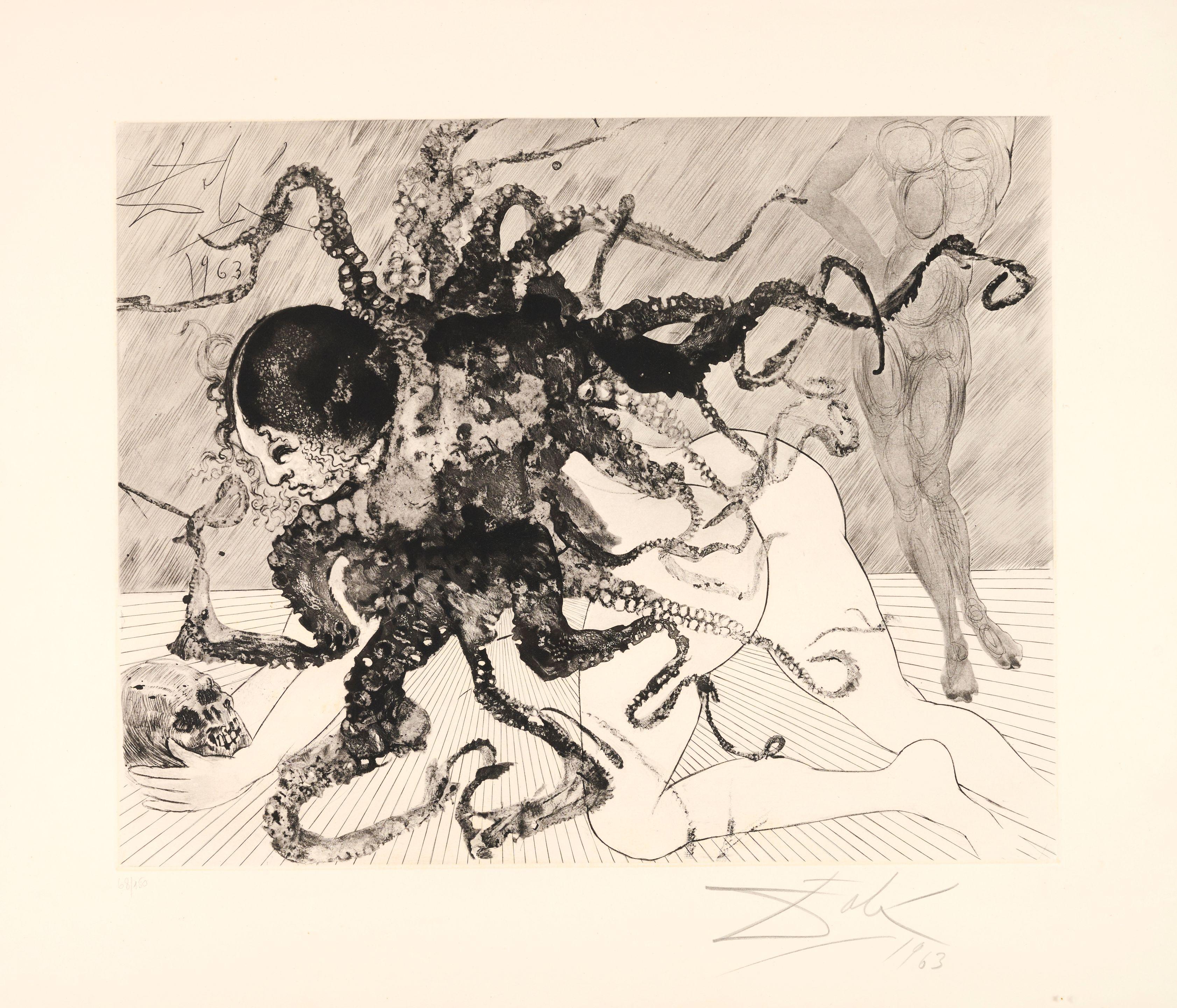 Salvador Dali - Medusa, 1963