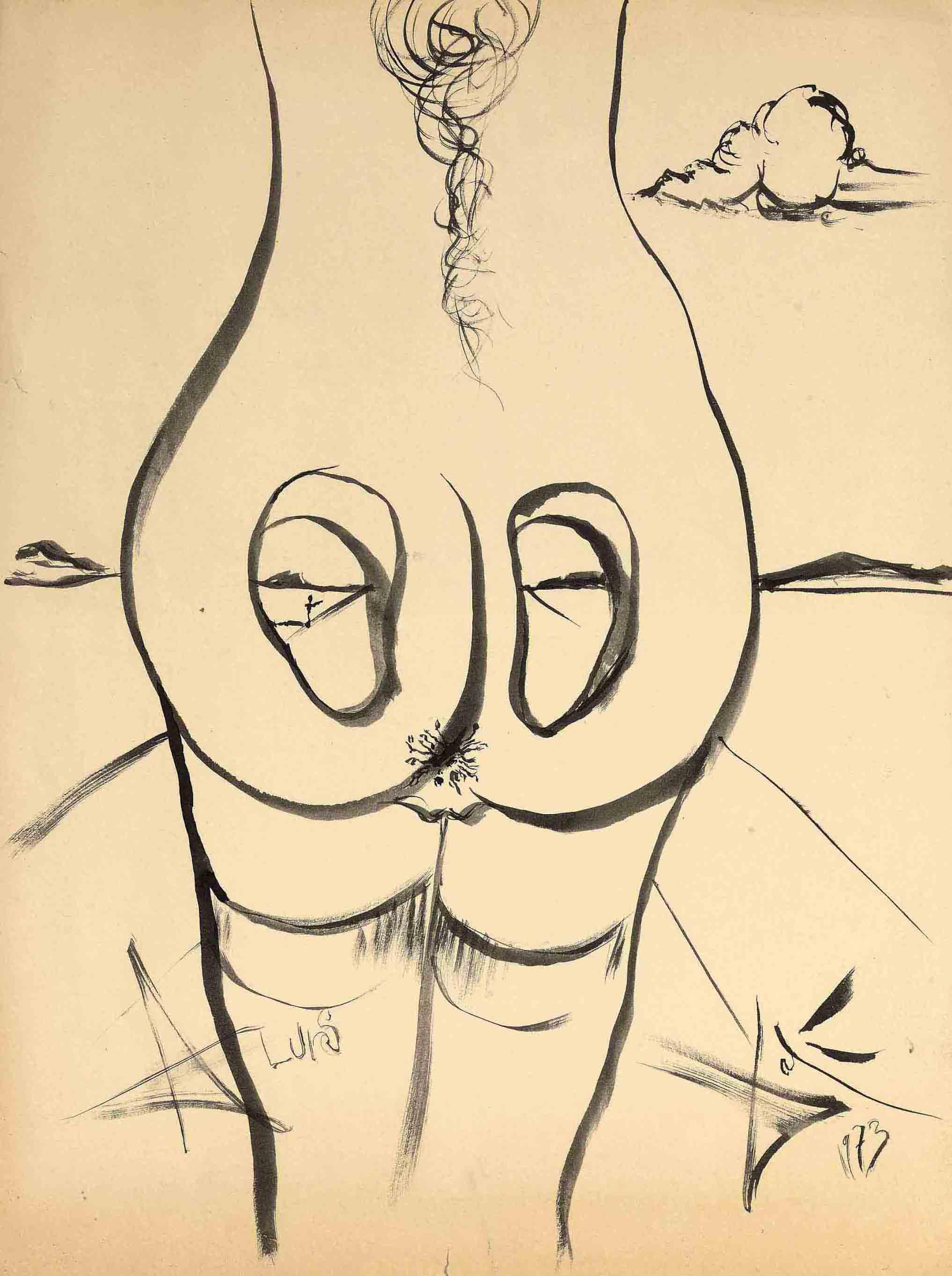Salvador Dali - Mysteries of the Anus