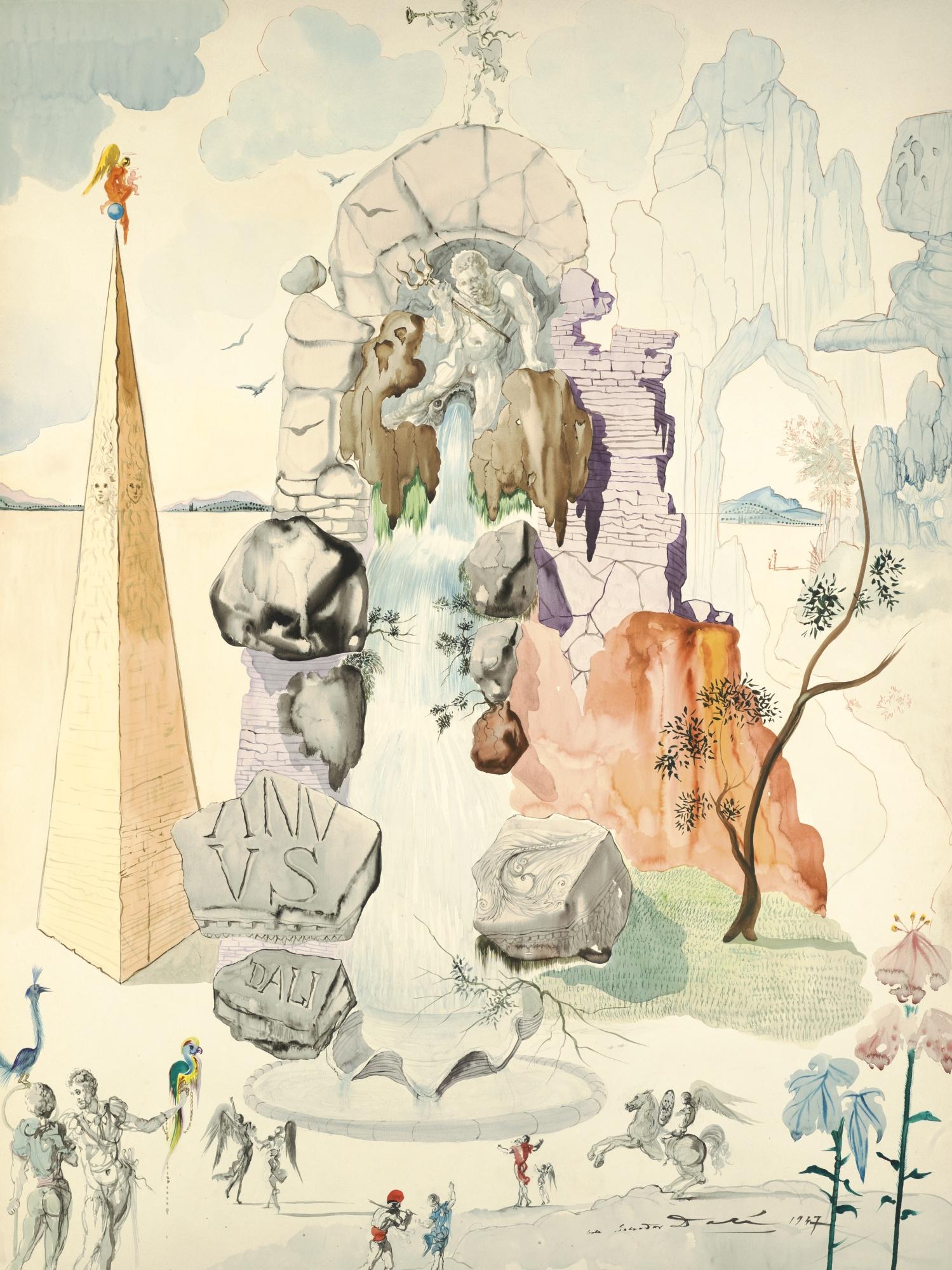 Salvador Dalí - Neptune