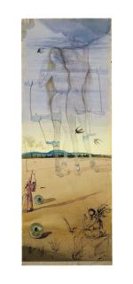 Salvador Dalí - Personnages dans le désert