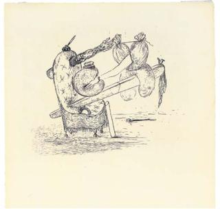 Salvador Dali - Plate 35, from Les Chants de Maldoror (Michler & Löpsinger 45)