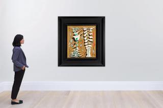 Salvador Dalí - Pluie Du Printemps, Projet Pour Un Tissu Imprimé De La Collection Stimulus Pour Schiffer Prints Division De Mil-Art Company