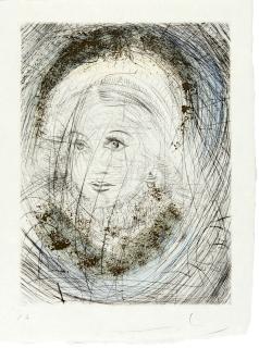 Salvador Dalí - Portrait de Marguerite.