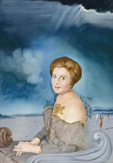 Salvador Dalí - Portrait de Sara María Larrabure