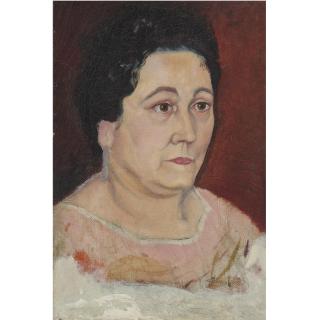 Salvador Dalí - Portrait Of The Artist\'S Mother, Doña Felipa Dome Domenech De Dalí