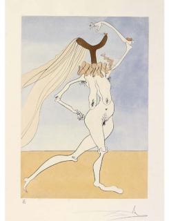 Salvador Dali - Quevedos visioner, Galerie Börjeson, Malmö, 1975 (Michler/Lopsinger 766-771)