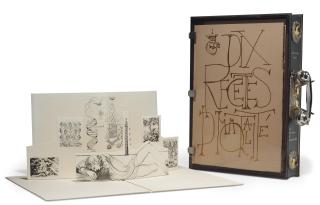 Salvador Dali - Salvador Dali, Dix Recettes d\'Immortalité, Audouin-Descharnes, Paris, 1973 (Michler & Löpsinger 567-577)