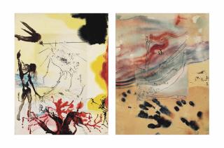 Salvador Dali - Sigmund Freud, Moïse et le Monothéisme, Editions Art & Valeur S.A., Paris, 1974