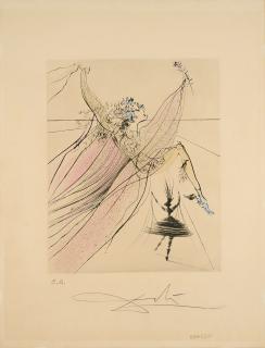 Salvador Dalí - Terpsichore (Aus: Les Muses).