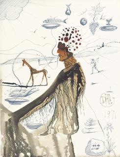 Salvador Dali - The Earth Goddess ou Le Restaurateur