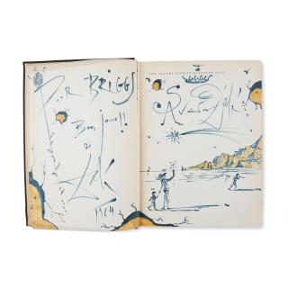 Salvador Dalí - THE SECRET LIFE OF SALVADOR DALI. New York, Dial press, 1942. In-4, couverture illustrée et titrée.