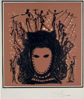 Salvador Dalí - The Twelve Apostles, S. Wajntraub, P. Moore, A. Lancel and J. Carpentier, Paris, 1977 (M. & L. 1504-1515)