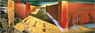 Salvador Dalí - The Walls of Babylon