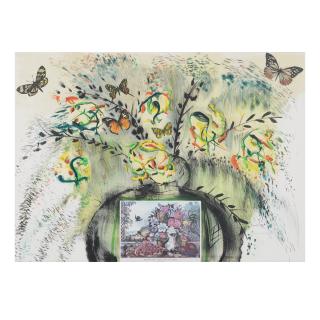 Salvador Dalí - Three plates, from Currier & Ives as Interpreted by Salvador Dalí 3