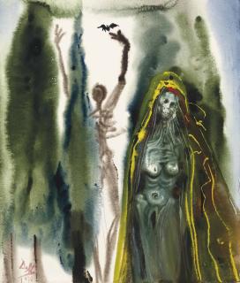 Salvador Dali - Ulysse au royaume des morts