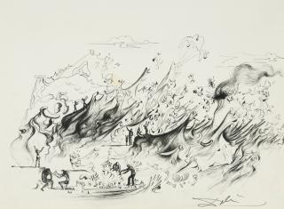 Salvador Dalí - What The Countryside Will Look Like In 1987