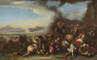 Salvator Rosa - A Battle Scene