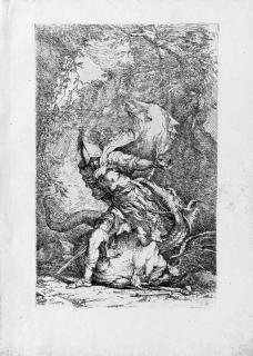Salvator Rosa - Jason and the Dragon (B. 18; Wallace 118)