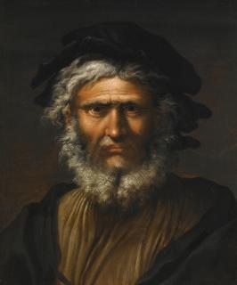 Salvator Rosa - Portrait Of A Bearded Man, Bust-Length, Traditiona