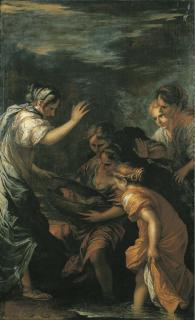 Salvator Rosa - Ritrovamento di Mosè
