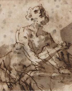 Salvator Rosa - Saint Jerome