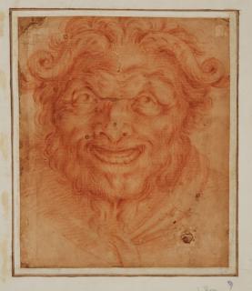 Salvator Rosa - Testa di satiro