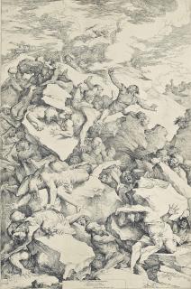 Salvator Rosa - The Fall of the Giants