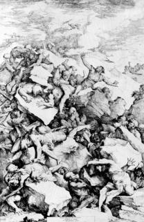 Salvator Rosa - The Fall of the Giants
