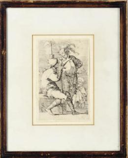 Salvator Rosa - Two figures