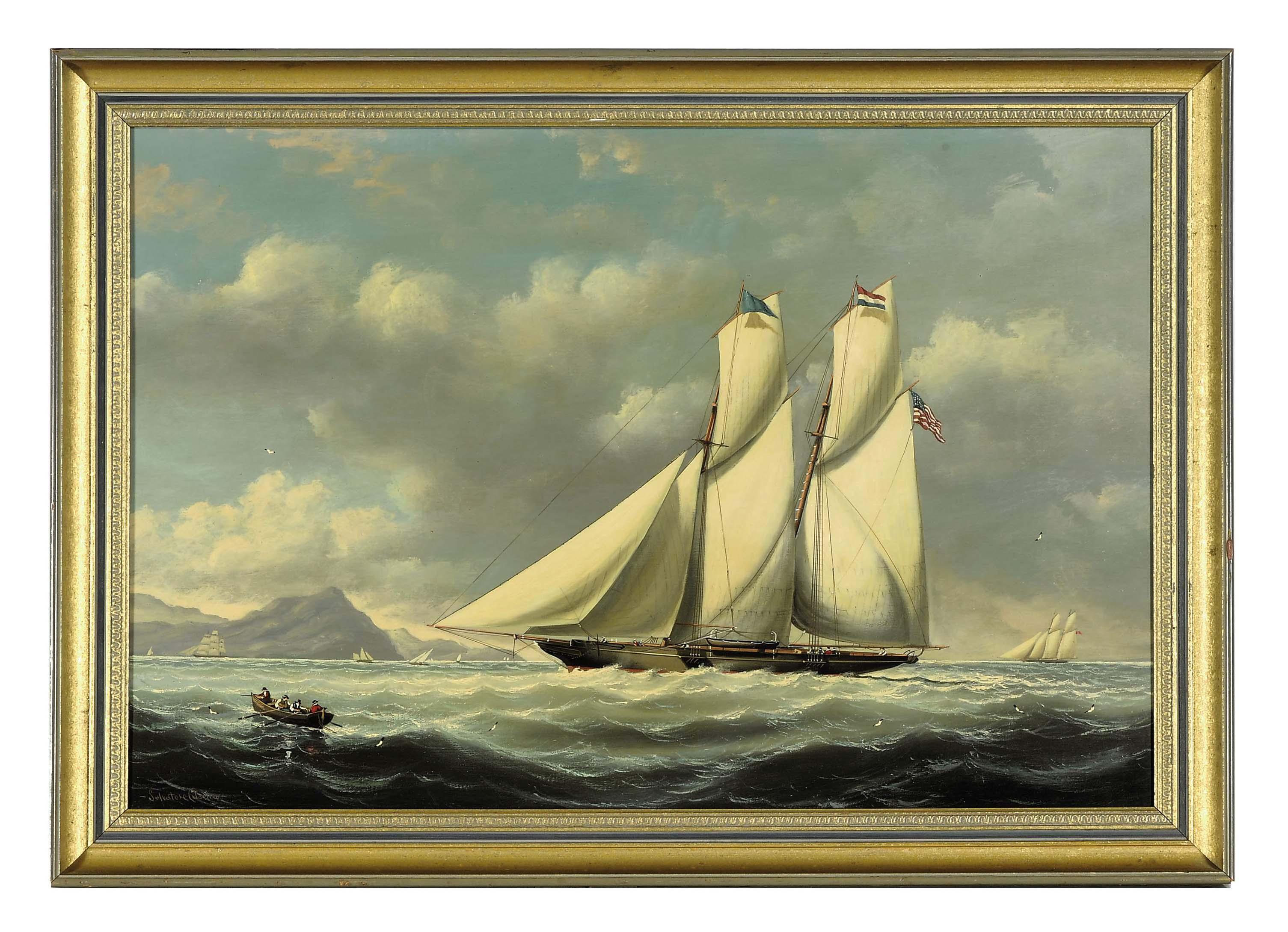 Salvatore Colacicco - The Schooner Yacht \