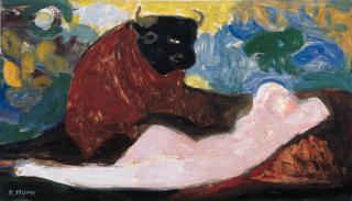 Salvatore Fiume - Nudo e minotauro