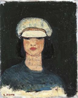 Salvatore Fiume - Ritratto di ragazza