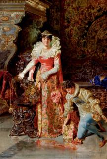 Salvatore Frangiamore - Portrait of Isabella Orsini