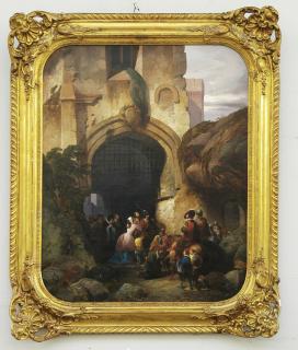 Salvatore Mazza - Scena rinascimentale