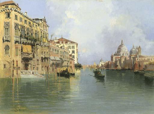 Salvatore Petruolo - Venezia, il Canal Grande, 1892
