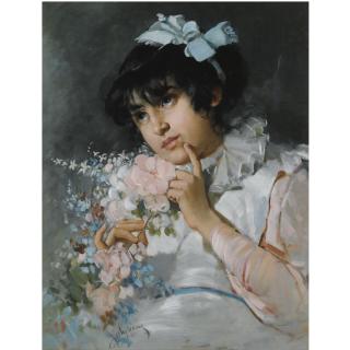 Salvatore Postiglione - Italian The Young Coquette