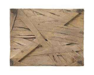 Salvatore Scarpitta - Croce Rotta Bendata (Bedroom Wall)