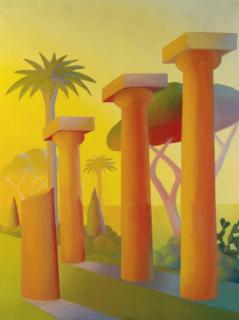 Salvo - Paesaggio con colonne