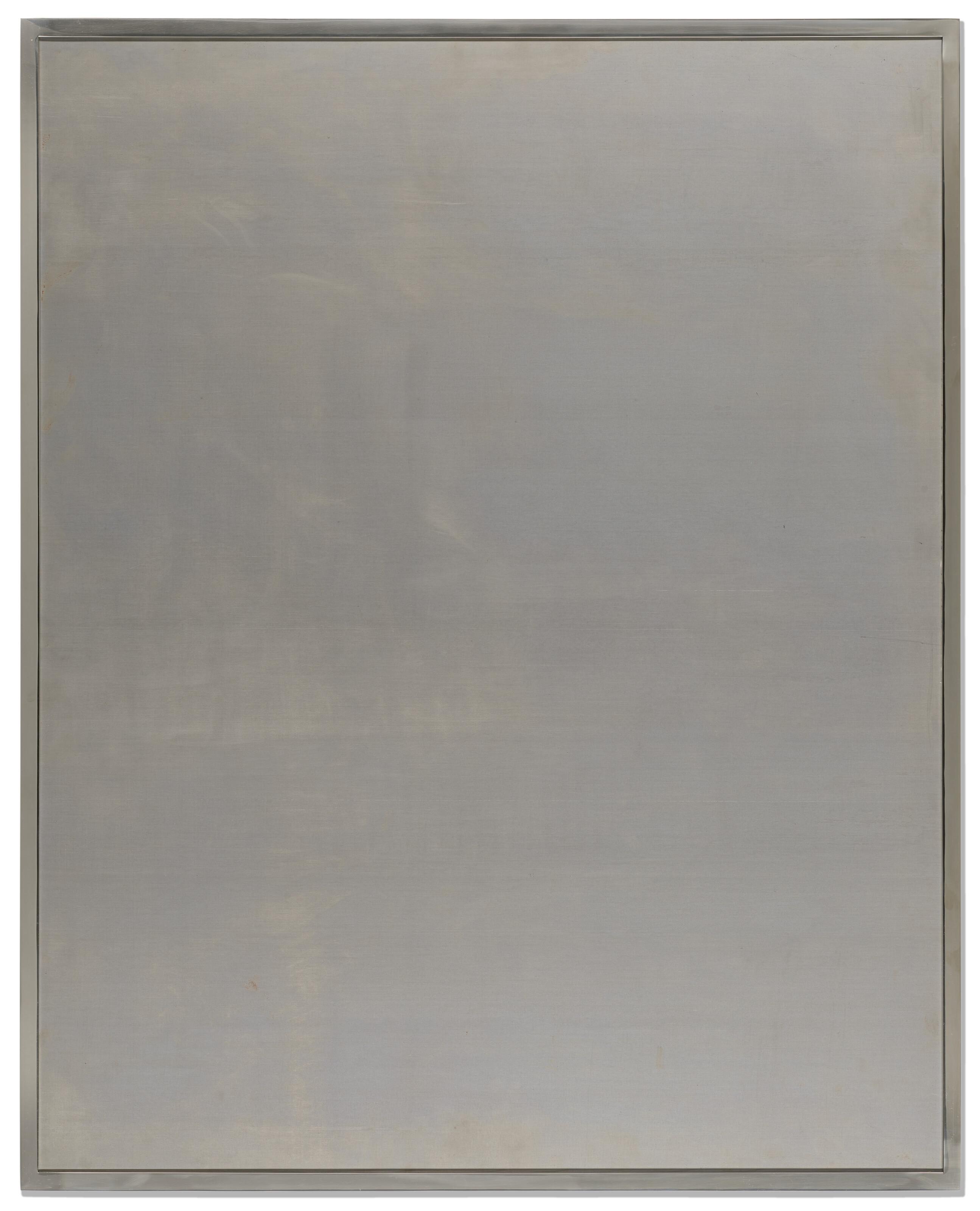 Sam Falls - Untitled (Framed Steel 4)