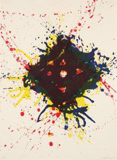 Sam Francis - Aus: Papierski Portfolio (SF 350).