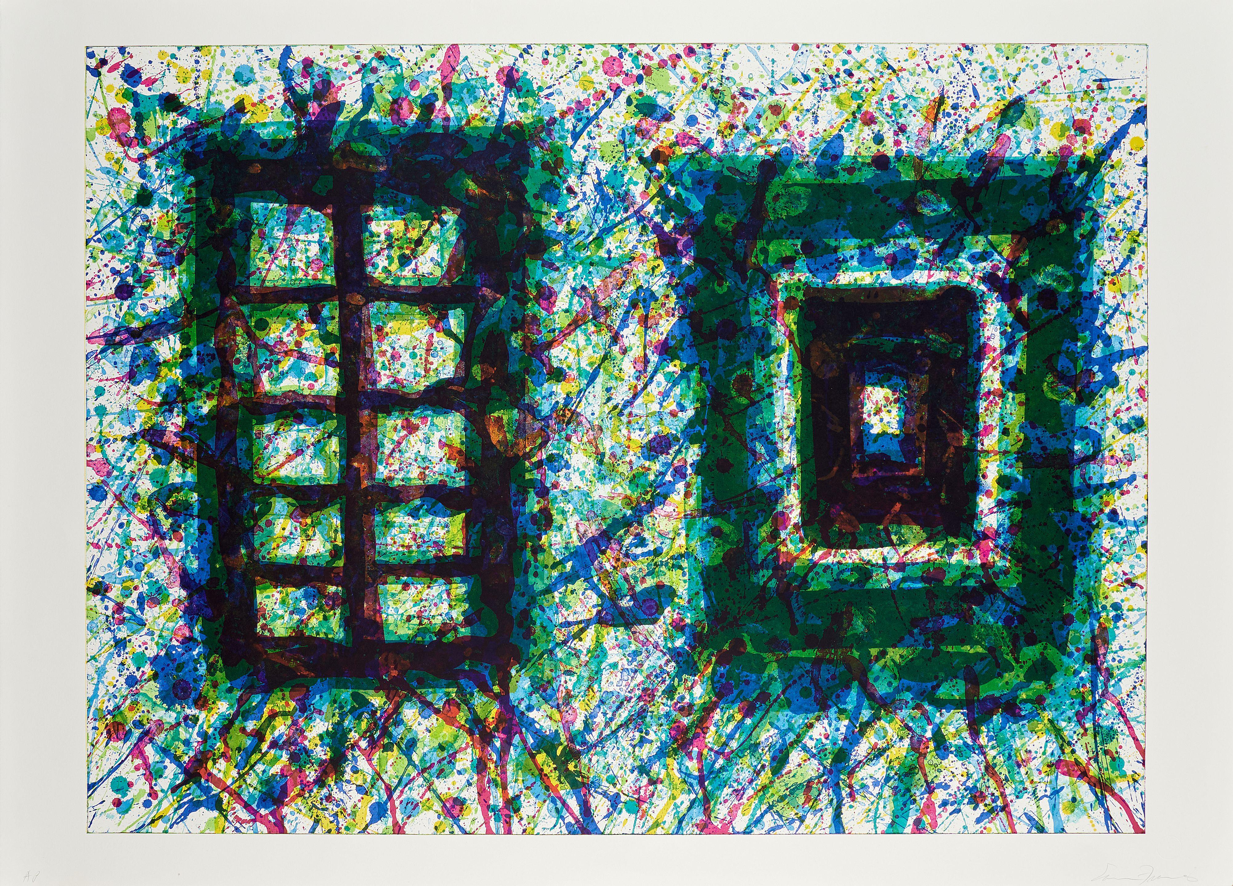 Sam Francis - Concert Hall III (Sf-232), 1977