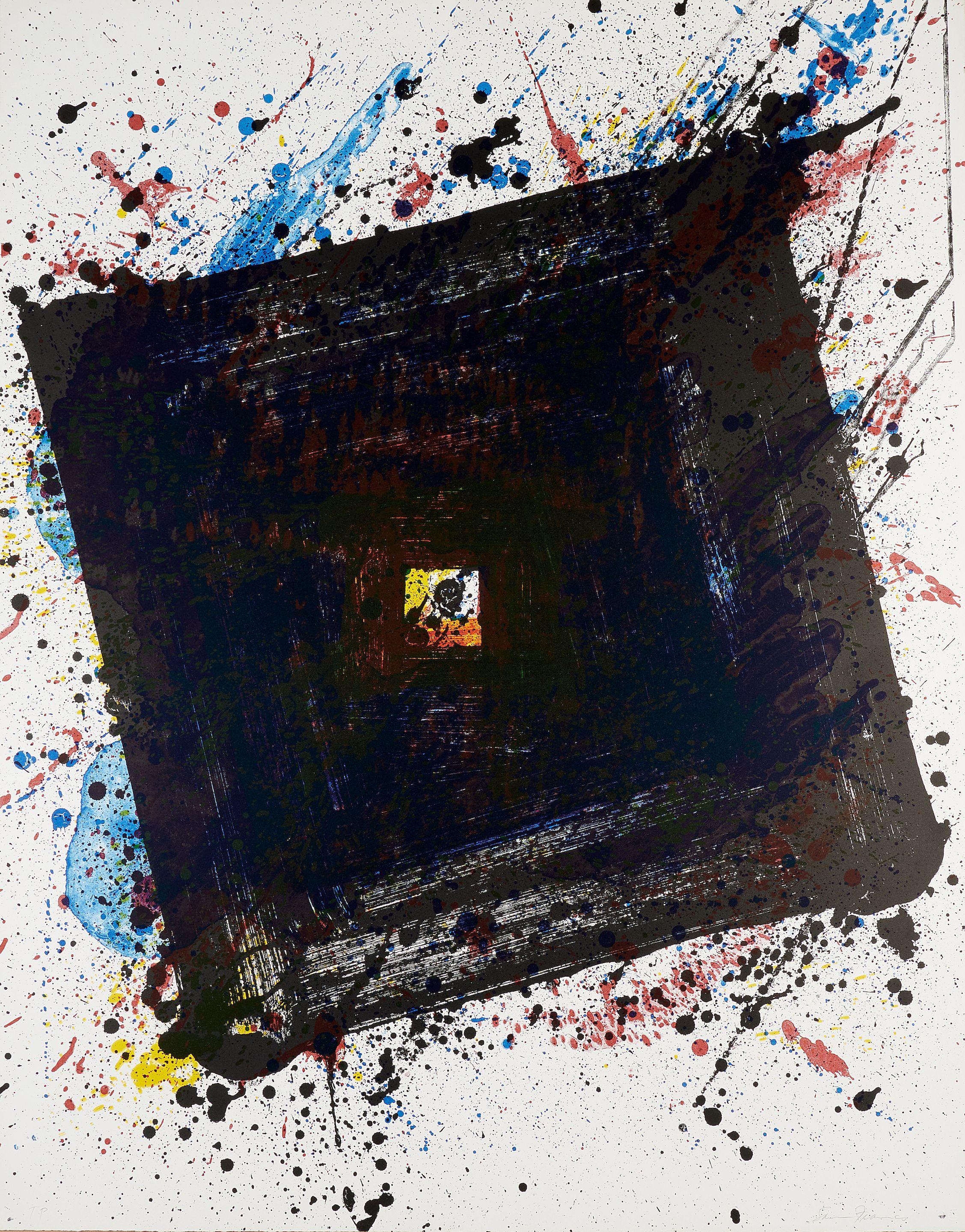 Sam Francis - Dark And Fast (Sf-277), 1981