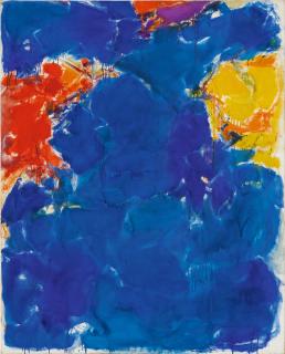 Sam Francis - Deep Blue, Yellow, Red