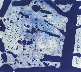 Sam Francis - Green Coral (L. I10)